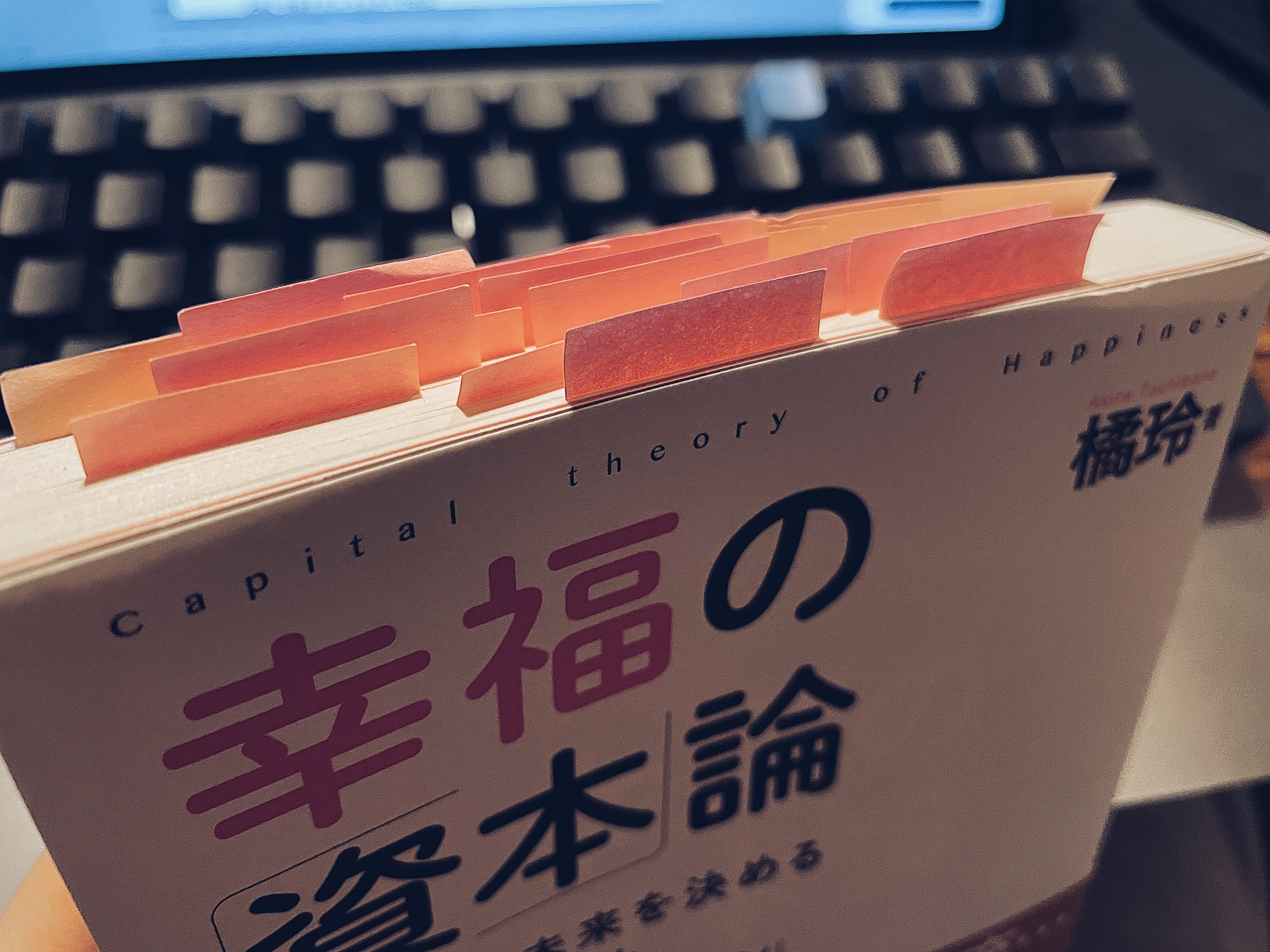 一冊通読した状態の本