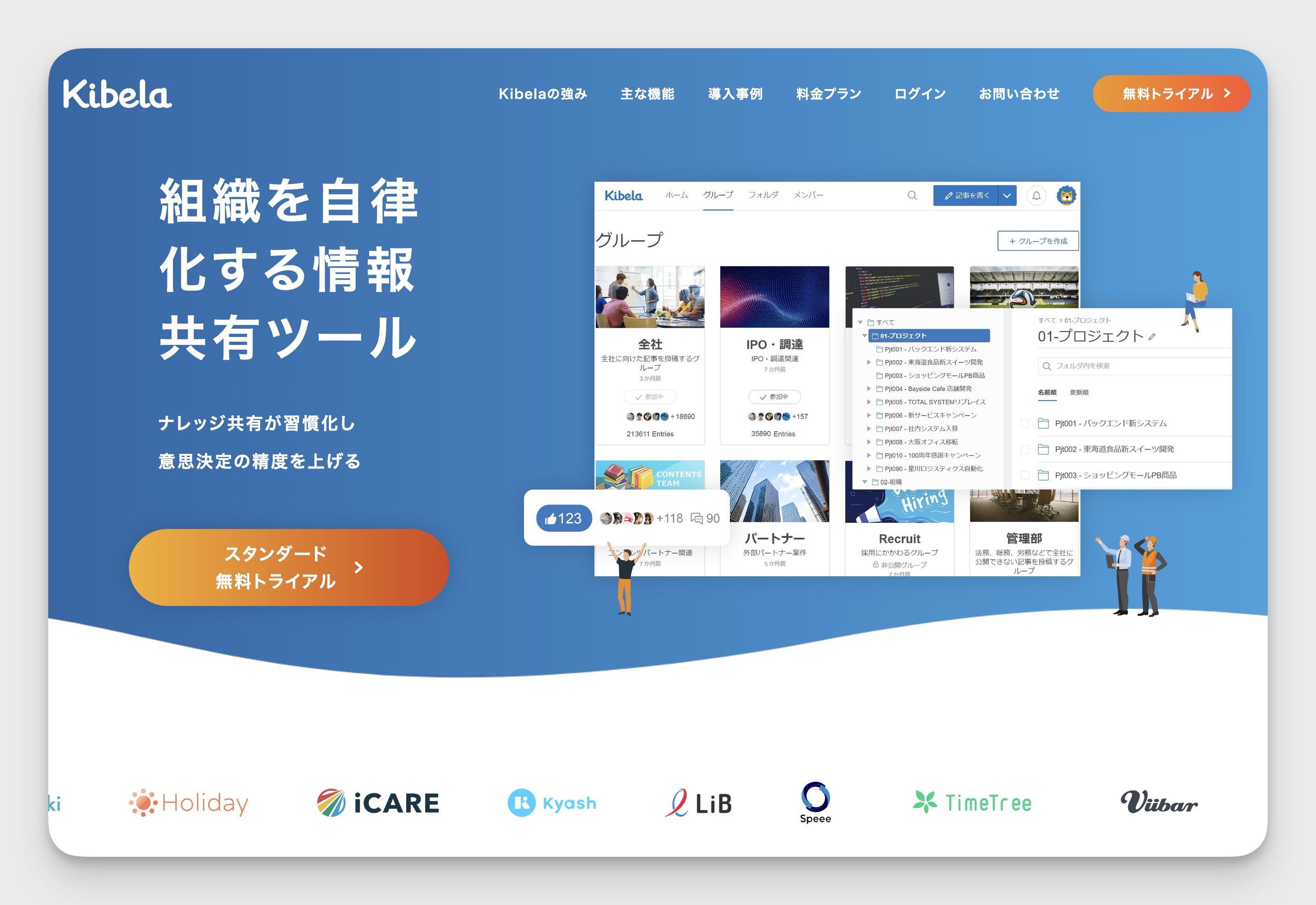 Kibela：組織で使えるナレッジ共有ツール